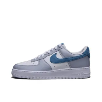 Nike Air Force 1 Anti Slip Wear Resistant Low Top Skateboard Shoes Unisex Blue White