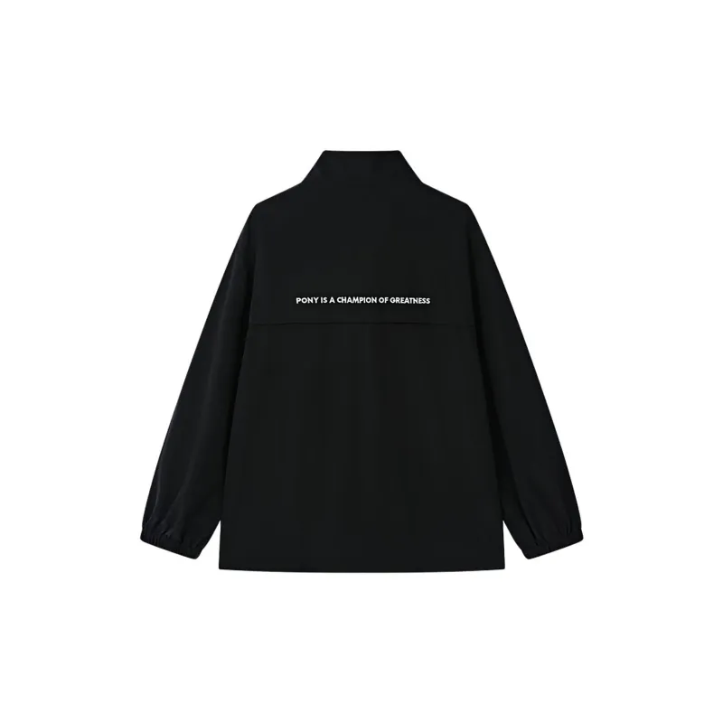 PONY Jackets Coats Unisex Black-1