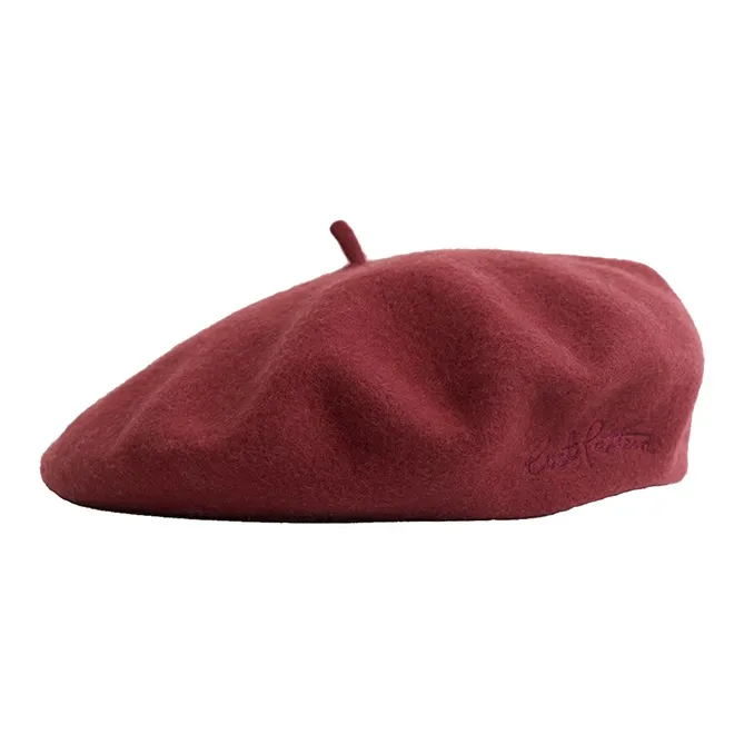 LOST PATTERN Wool Berets Women's-3