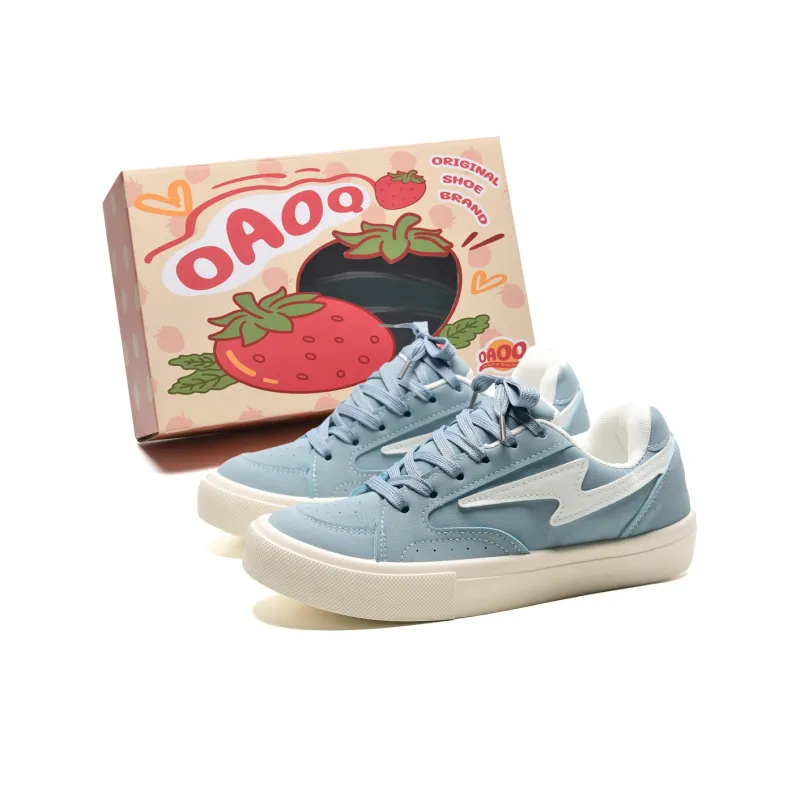 OAOQ Cushioning Height Increasing Abrasion Resistant Lightweight Mat Low Top Casual Shoes Unisex-99