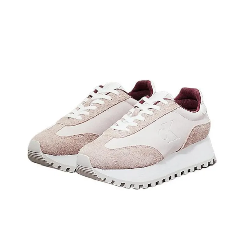 CALVIN KLEIN Low-Top Casual Shoes Women's Light Purple Gray-2