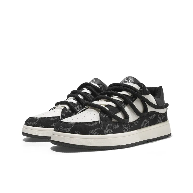 DoraemonA Box Limited Edition Puffy Shoes Low-Top Skateboard Shoes Unisex-64