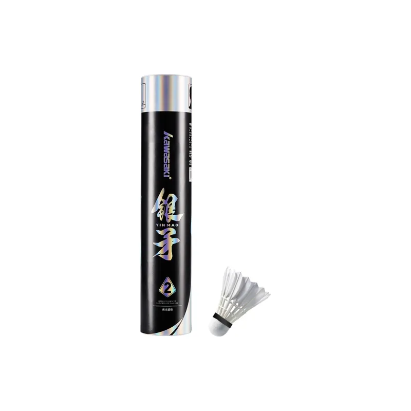 Kawasaki 10 Pack Goose Feather Single Side Goose Feather Shuttlecocks-0