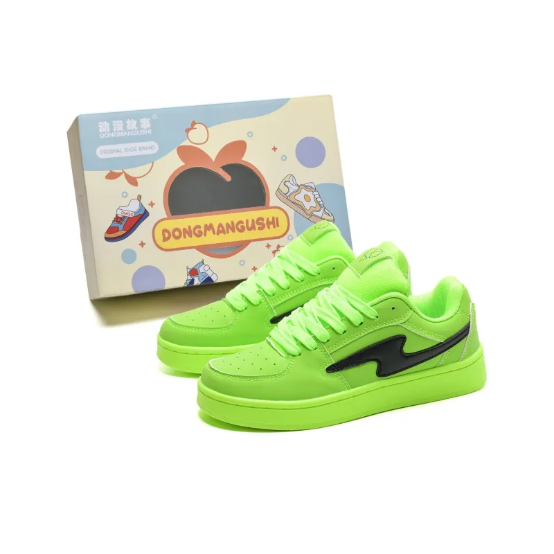 Anime Story Slip Resistant, Abrasion Resistant, Lightweight, Breathable Low Top Skateboard Shoes Unisex Box Included-6