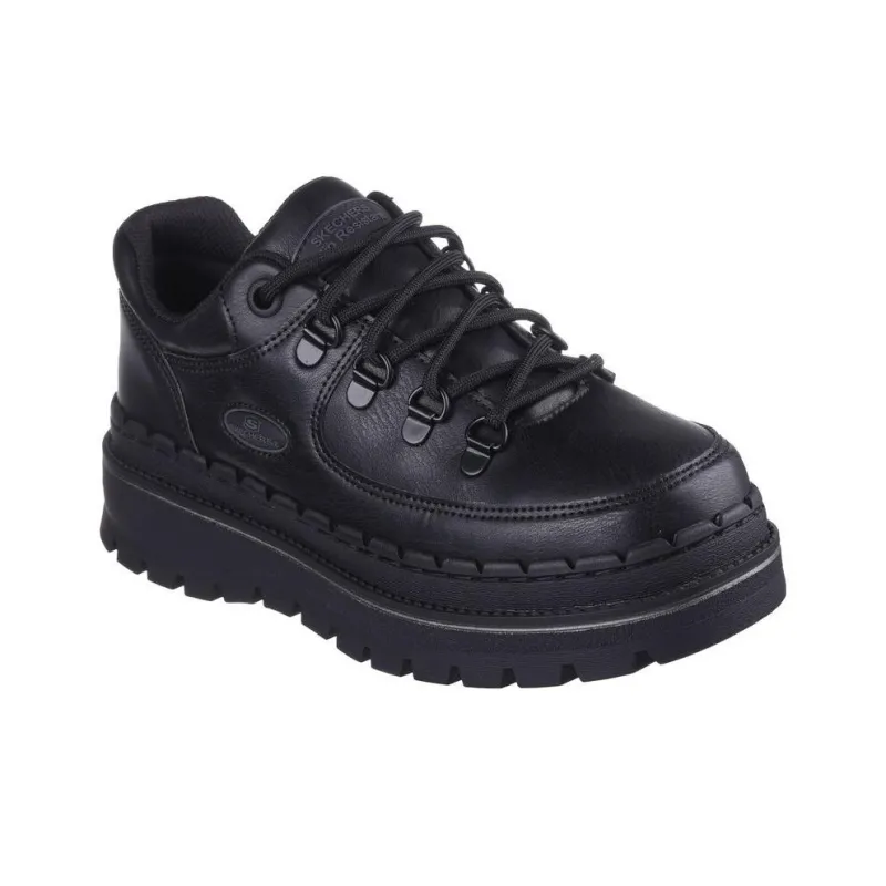 Skechers Work Anti Slip Wear Resistant Low Top Casual Shoes Women's Black-2