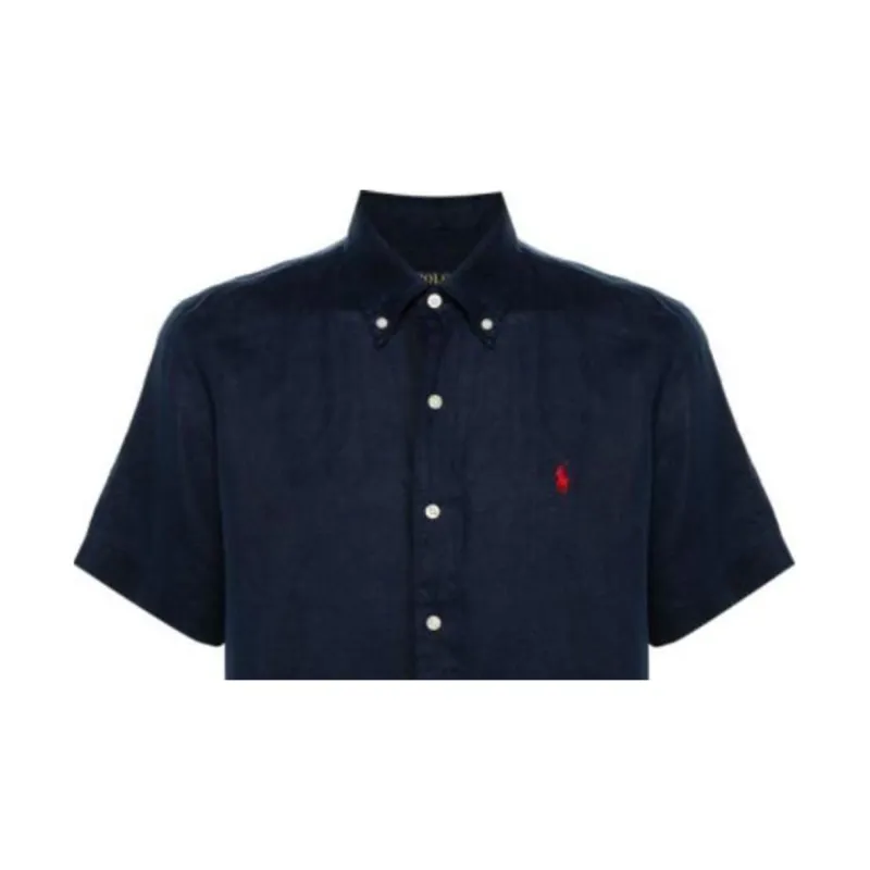 Ralph Lauren Polo Pony Linen Shirt-4