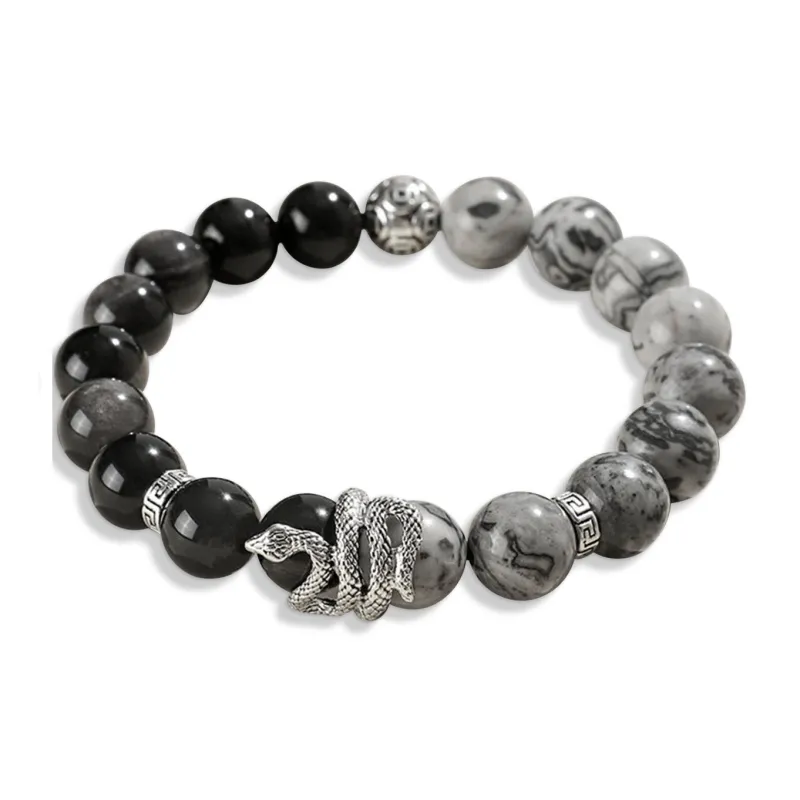 Jin Ruibang Ebony Bracelets Unisex-0