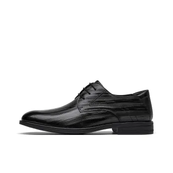 Spider King Dress Shoes Men Low Top Black/Brown