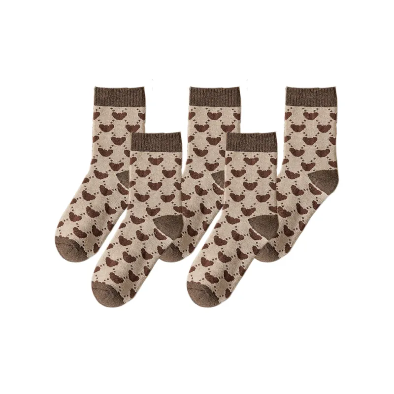 Beerus Mid Calf Socks Women's 5 Pack-4