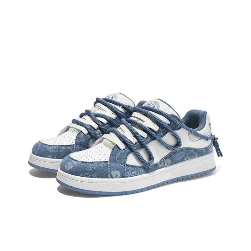 DoraemonA Box Limited Edition Puffy Shoes Low-Top Skateboard Shoes Unisex-81