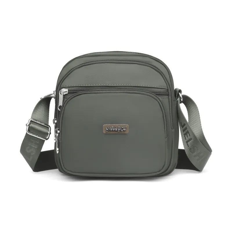 Gerlanx Nylon Fabric Shoulder Bag Unisex Multicolor-4