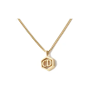 DIOR Gold-Plated Necklaces Women's Gold