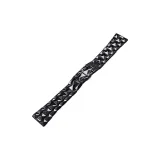 Three-Prong Protruding Diamond Ceramic Butterfly Clasp[Black]