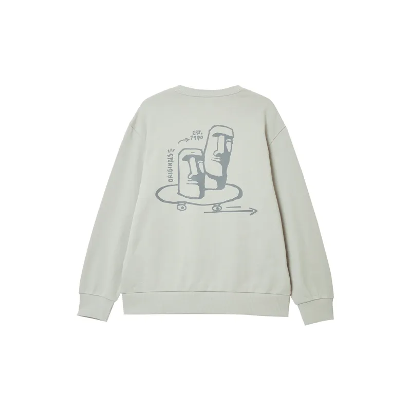 JACK JONES· Sweatshirt Unisex Gray Green-1