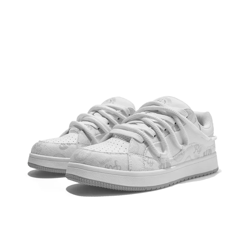 DoraemonA Box Limited Edition Puffy Shoes Low-Top Skateboard Shoes Unisex-40