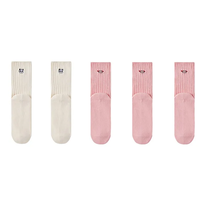 Caramella Mid Calf Socks Women's Combo Set-9