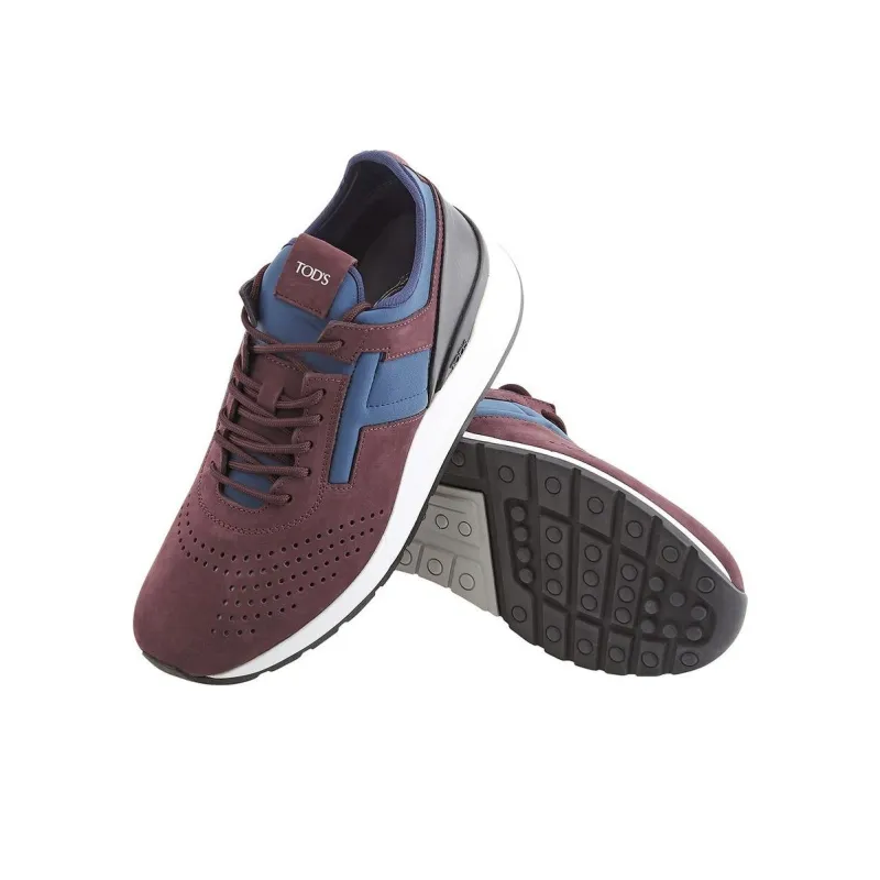 TOD'S Low Top Casual Shoes Men's Red-3