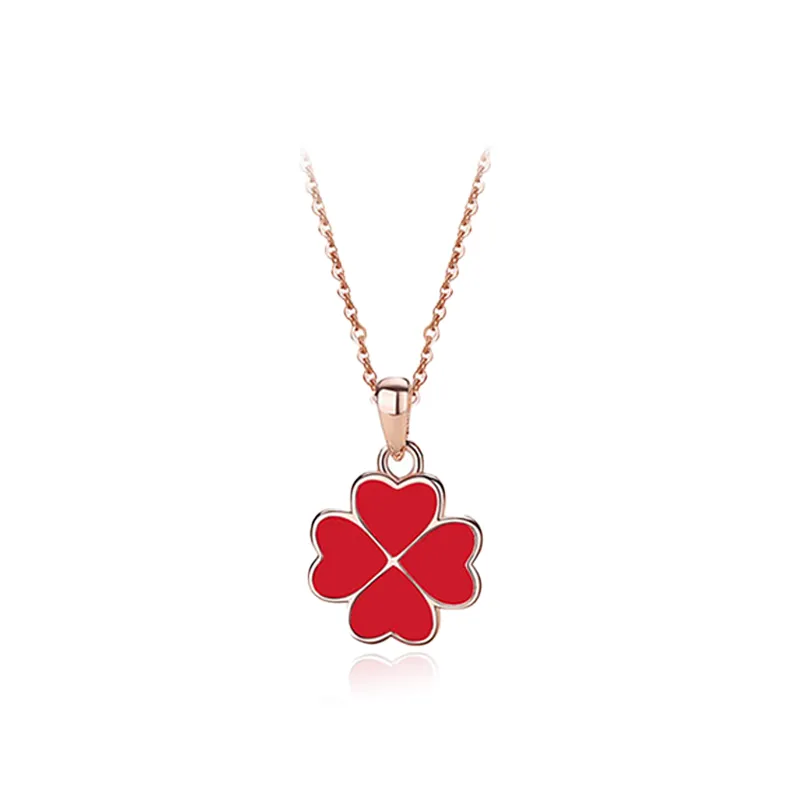 Chongqing Gold Store S925 Silver Necklaces Women's-0