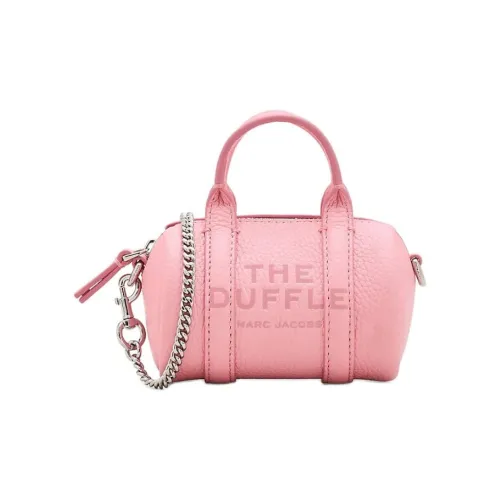 MARC JACOBS Grained Leather Shoulder Bag Crossbody Bag Handbag Mini Women's Ribbon Pink