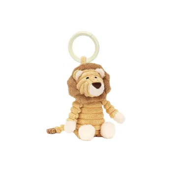 JELLYCAT Jungle Animal Collection Little Lion Bell Rocker Dolls Plush Pendant 15cm High