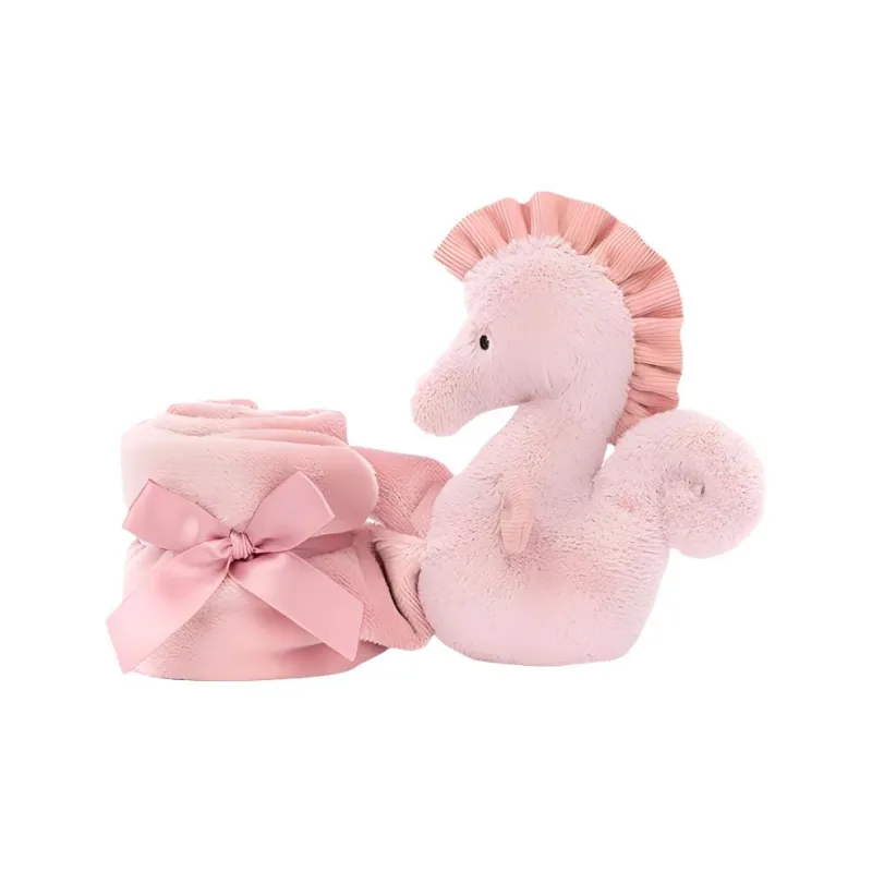 JELLYCAT Sienna Seahorse Soother-1