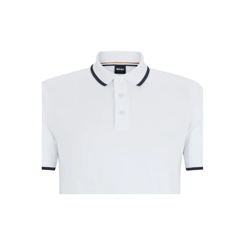 HUGO BOSS Logo Detailed Polo Shirt-4