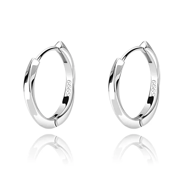 SHK Sterling Silver Earrings Unisex-0