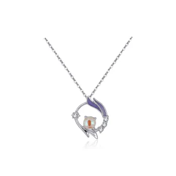 Chongqing Gold Store S925 Silver Necklaces Women's