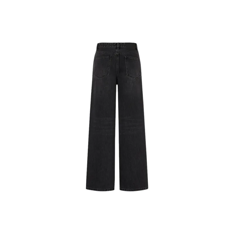 MO&CO Jeans Women's Denim Black-1