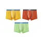 Bright Yellow+Warm Orange+Pea Green