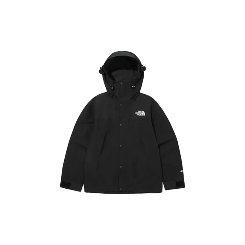 THE NORTH FACE 1990 Collection Waterproof And Windproof Windbreaker Jacket Unisex Black Shopping Bag Included-1