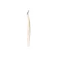 [Exclusive]Round Tip Gold Feather Clip (Safety Type, 1 Pc)