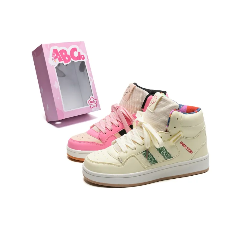 ABCIO Coverage Slip Resistant Water Resistant High Top Skateboard Shoes Unisex-20