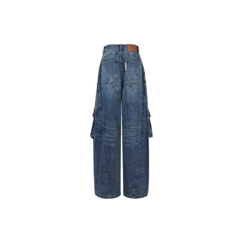 ANN ANDELMAN Jeans Women's Dark Blue-1