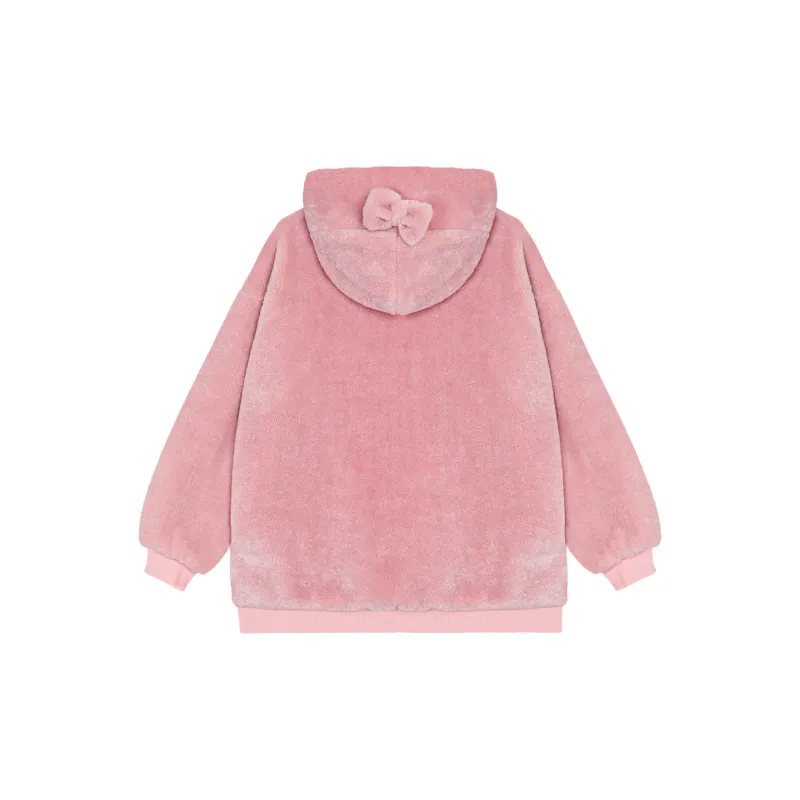 B.Duck Sweatshirts Women's Pink-1