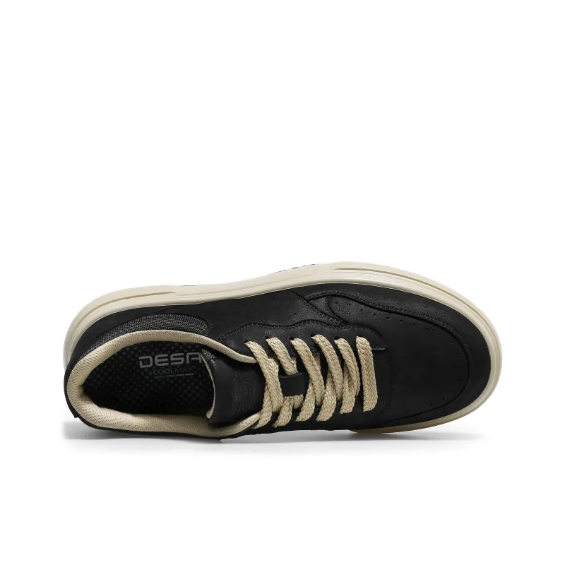 Desai Anti Slip Wear Resistant Low Top Skateboard Shoes Men's-2