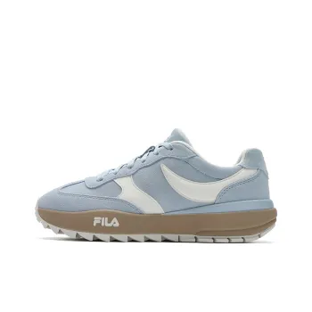 FILA Wear Resistant Low Top Casual Shoes Women's Mist Blue
