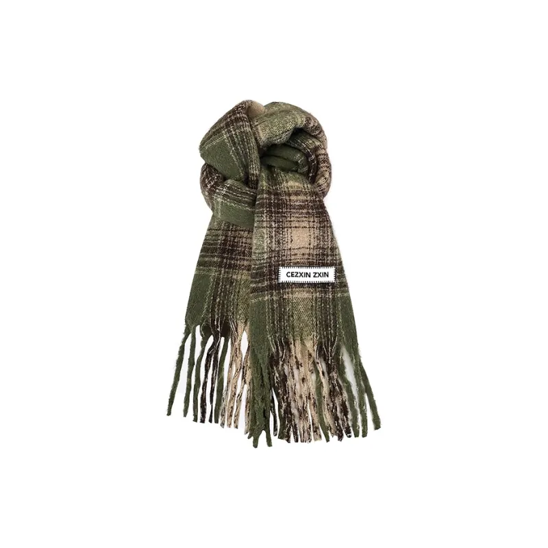 Lanza Knit Scarves Unisex-3