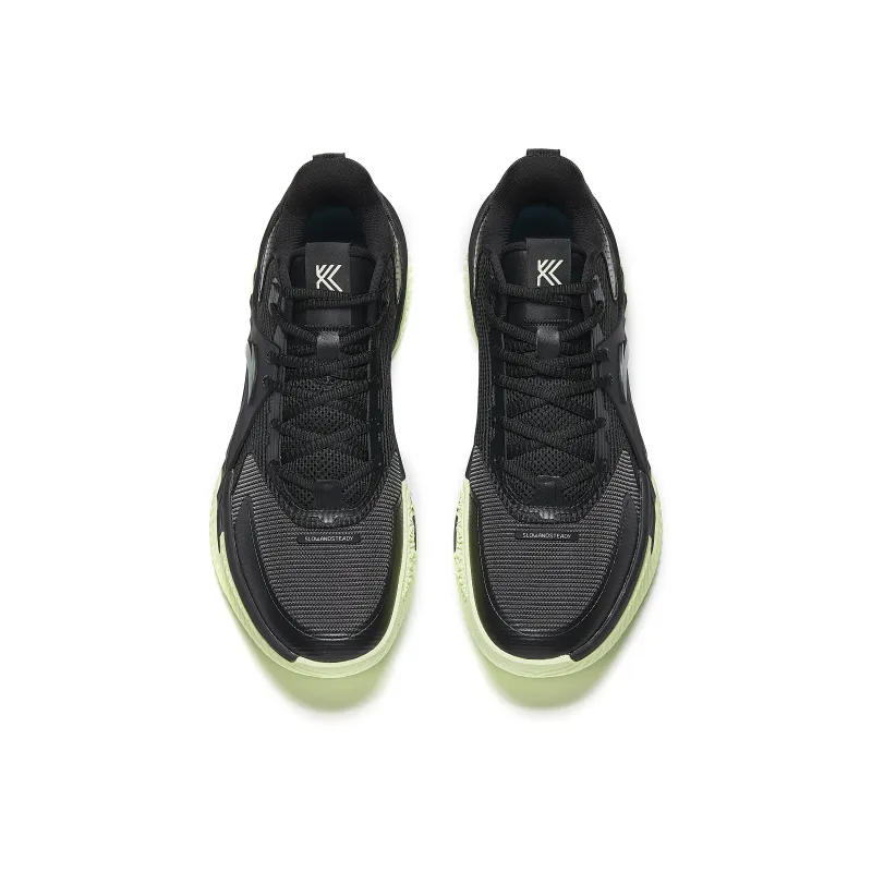 ANTA Space 5 Basketball Shoes Men Low Top Black-3