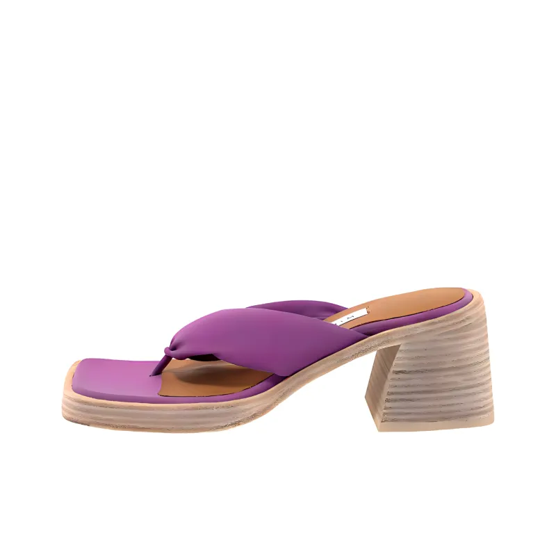 MIISTA Slide Slippers Women's Purple-2