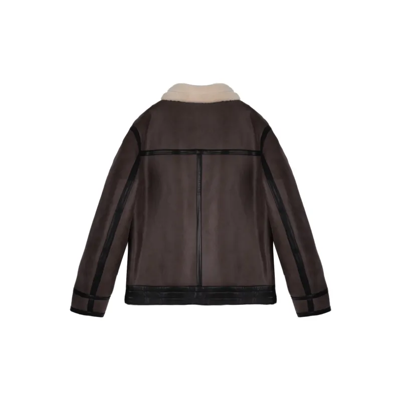 WILD LEADER Leather Jacket Unisex-8