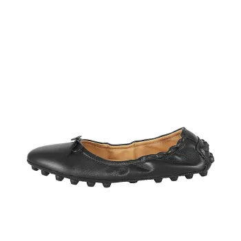TOD'S Ballerina Nera Beanie Shoes Women's Black