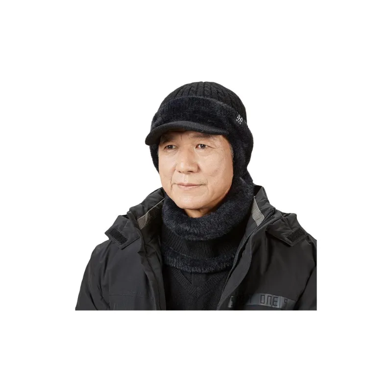 H YXIANG Sheep Wool Beanies Men's-9