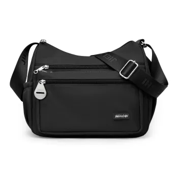 Gerlanx Nylon Fabric Crossbody Bag Unisex Multicolor
