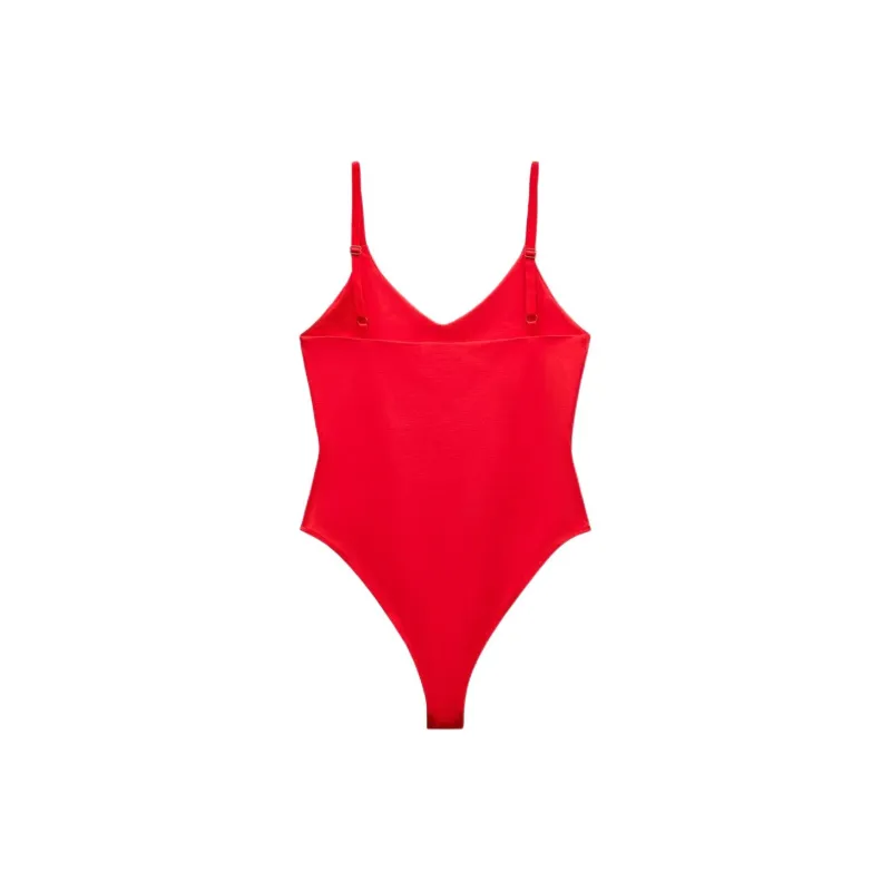 ZARA Bodysuits Women's Red-1