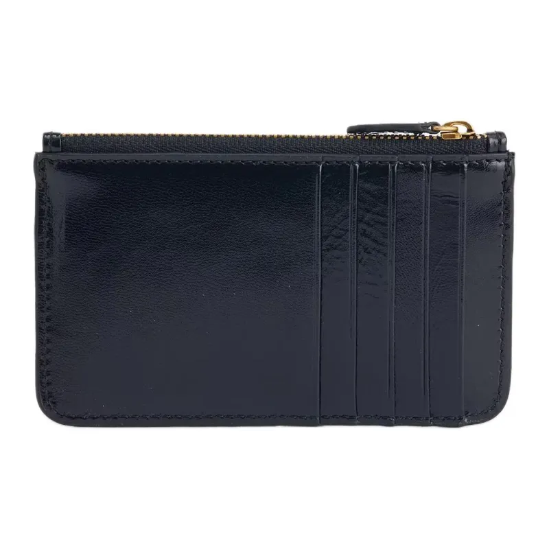 Vivienne Westwood Leather Card Holder Men's Black-1