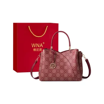 Vigno Synthetic Leather Mommy Bag One Shoulder Handbag Regular Women's Red