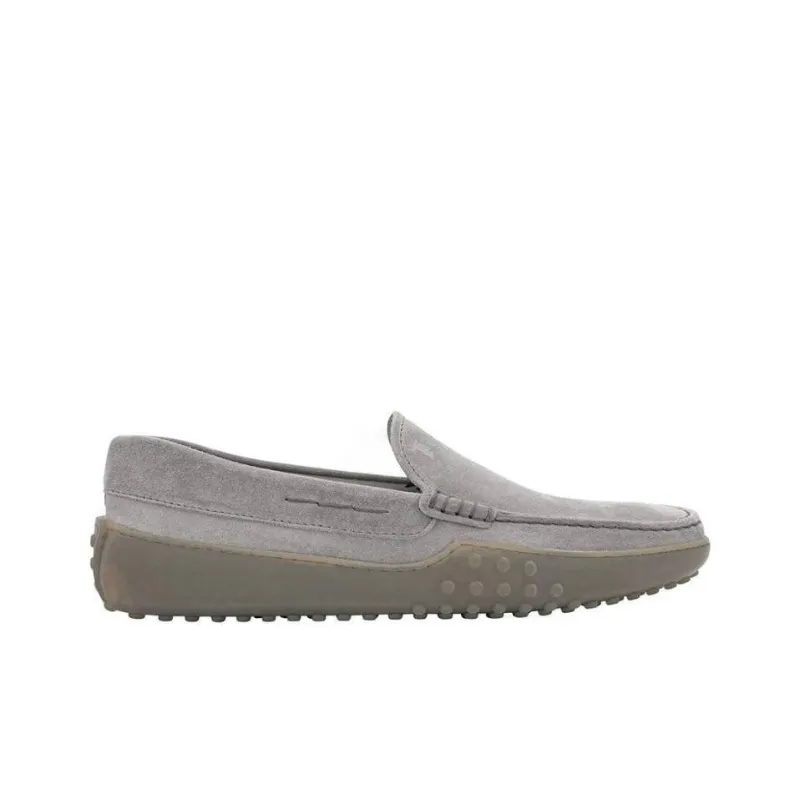 TOD'S Gommino Beanie Shoes Men's Gray-1