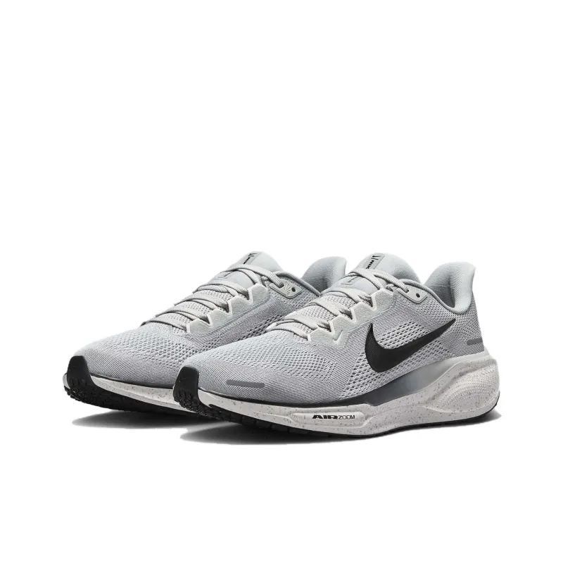 Nike Pegasus 41 Light Smoke Grey Platinum Tint Dark Raisin Black Women's-2