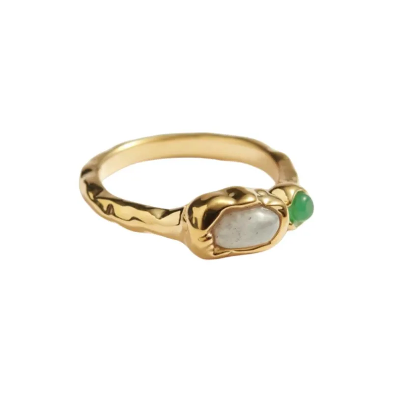 Other Stories Brass Rings Women's Gold-1